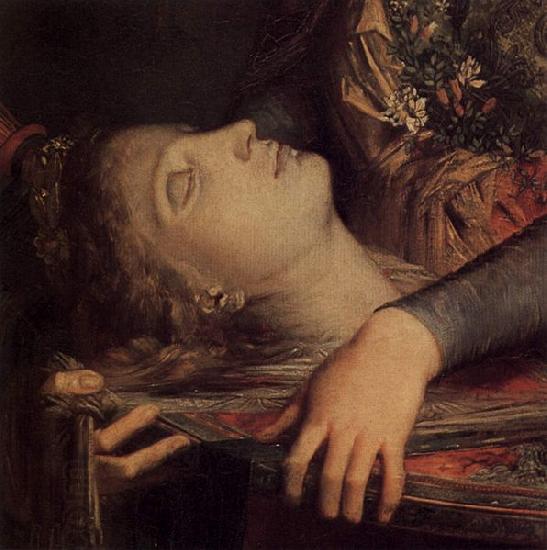 Gustave Moreau Tracianische Frau mit dem Kopf des Orpheus und seiner Leier China oil painting art